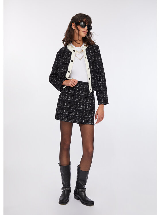 Liu Jo Liu Jo Minigonna MF5056MA25RP9017 Nero Regular Fit