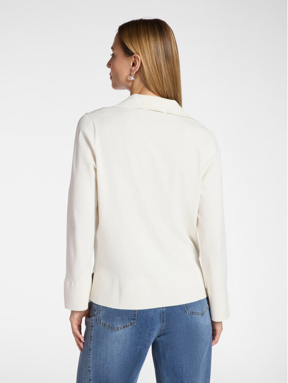 Elena Mirò Elena Mirò T-Shirt M560Z100750N011 Biały Boxy Fit
