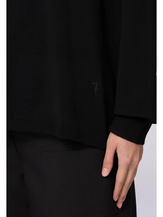 Trussardi Trussardi Cardigan M7336001123N033 Nero Regular Fit