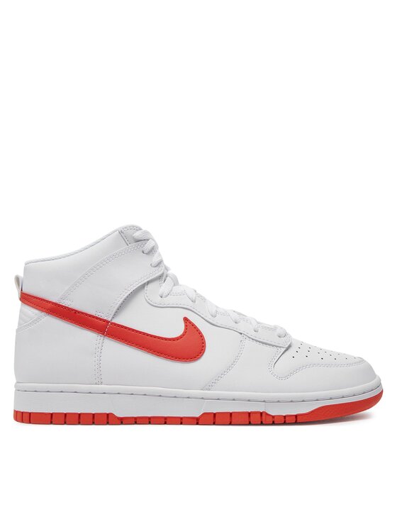 Nike Sneakersy Dunk Hi Retro DV0828 100 Biela
