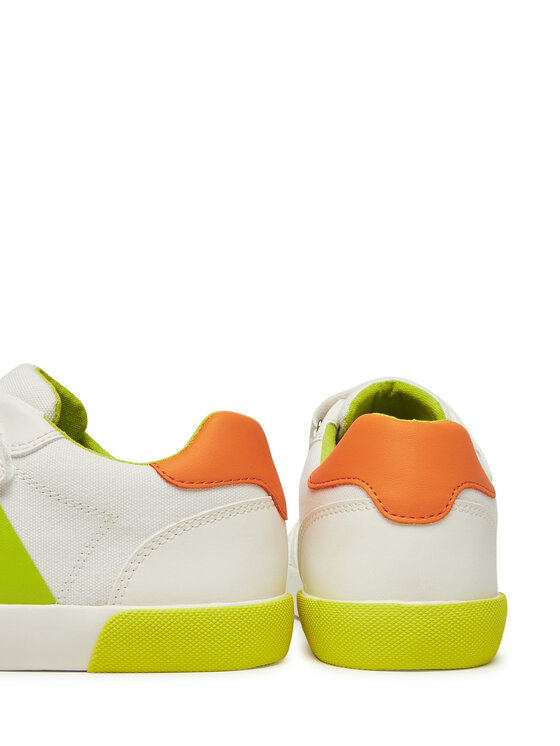 Geox Geox Sneakersy J Gisli J555CD 5410 C0551 S Bílá
