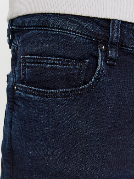 Guess Guess Jeansy M4RA27 D58P1 Granatowy Super Skinny Fit