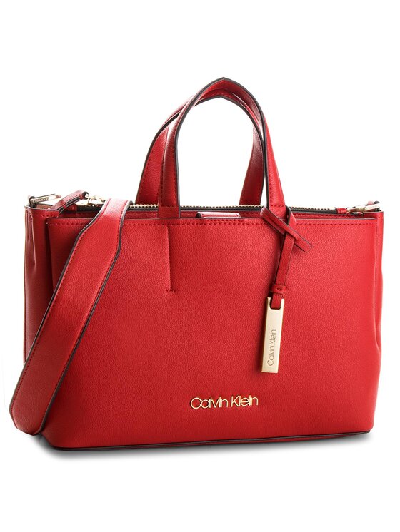 Calvin Klein Kabelka Step Up Medium Tote K60K604291 ervena Modivo.cz