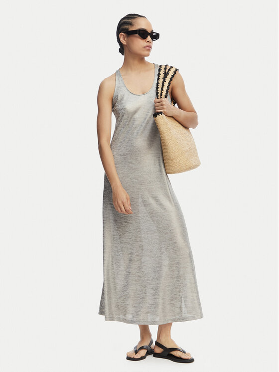 LOLA CASADEMUNT LOLA CASADEMUNT Ikdienas kleita LS2616083 Sudraba Regular Fit