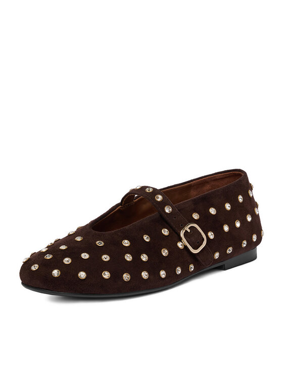 Eva Minge Eva Minge Ballerinas EO-NALA-249060-51 Braun