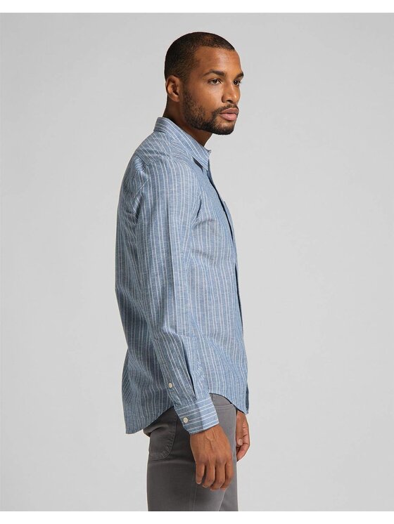 Lee Lee Camicia ONE POCKET SHIRT Bianco Regular Fit
