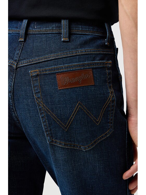 Wrangler Wrangler Jeansy TEXAS SLIM Niebieski Slim Fit