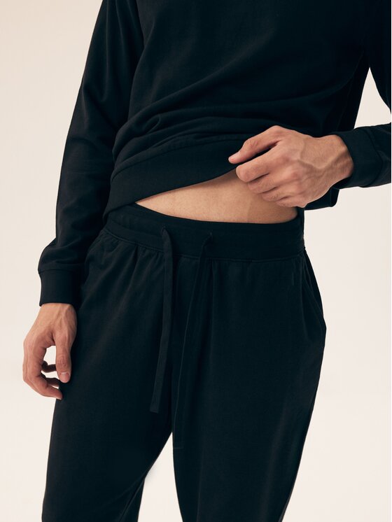 Henderson Henderson Piżama 43043 Czarny Regular Fit