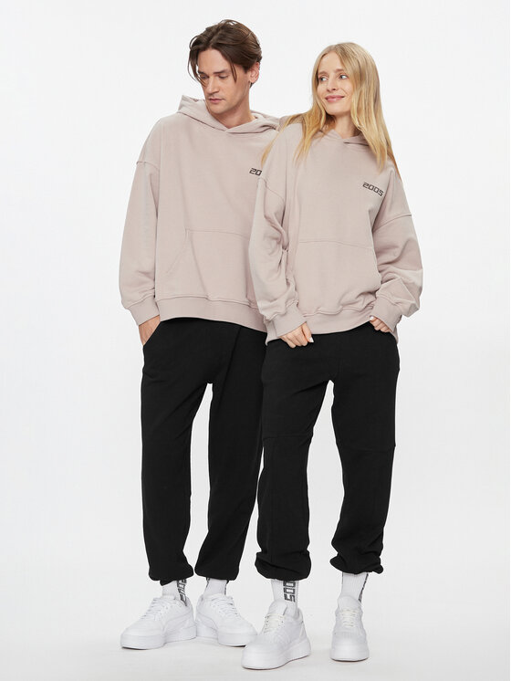 2005 2005 Bluză Unisex Basic Bej Relaxed Fit