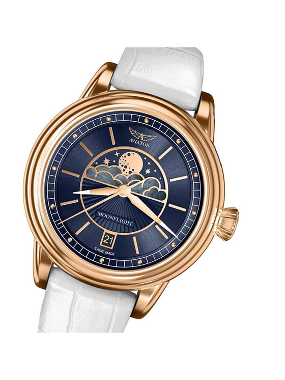 Aviator Aviator Orologio V.1.33.2.256.4 WM Bianco