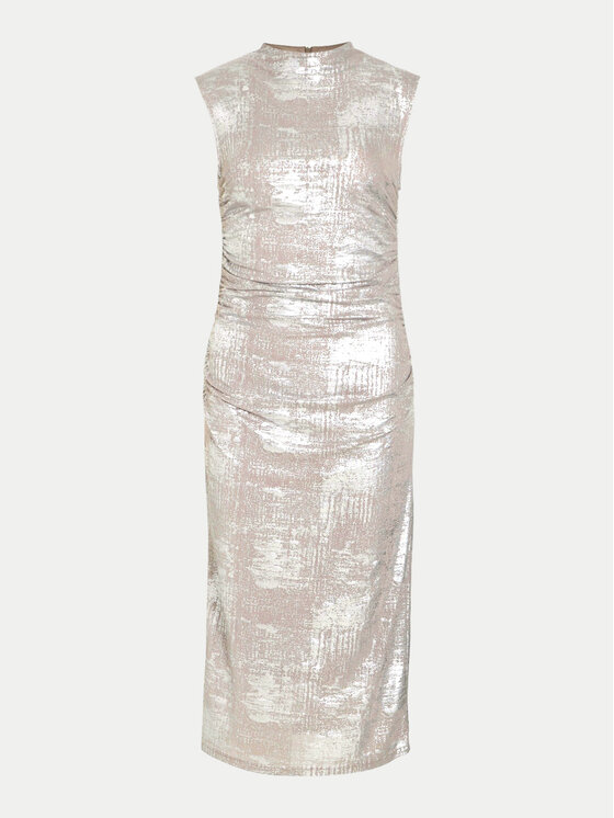 Vila Vila Coctailkleid 14100142 Silberfarben Regular Fit