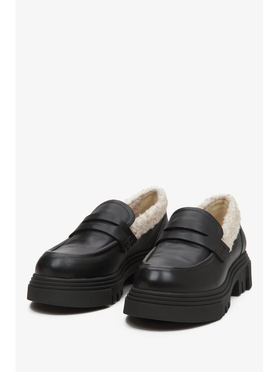 Estro Estro Μοκασίνια ER00113682 Μαύρο