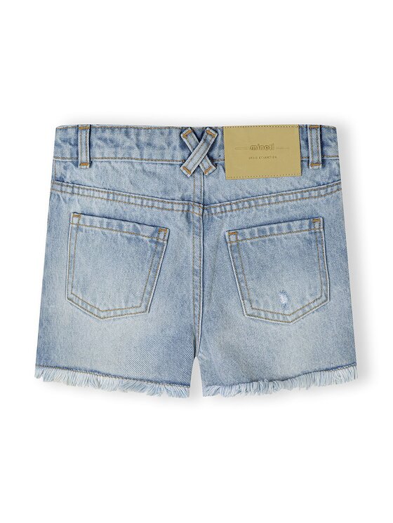 minoti minoti Szorty jeansowe 30SHORT151 Czarny Regular Fit