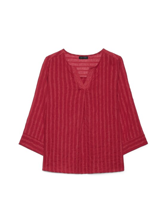 Fiorella Rubino Fiorella Rubino Bluzka 2131T002518N0Z6 Bordowy A-Line Fit