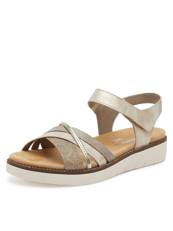 Remonte Remonte Sandalen D2058-90 Silberfarben