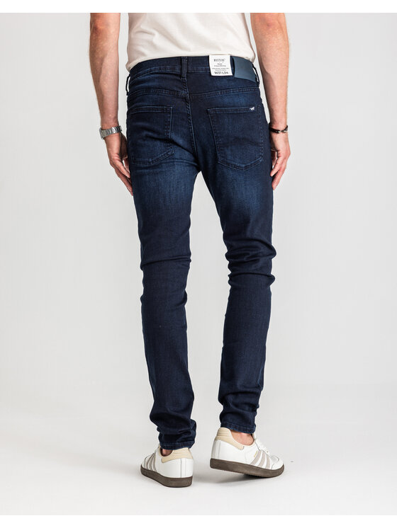 Mustang Mustang Jeansy FRISCO Niebieski Skinny Fit