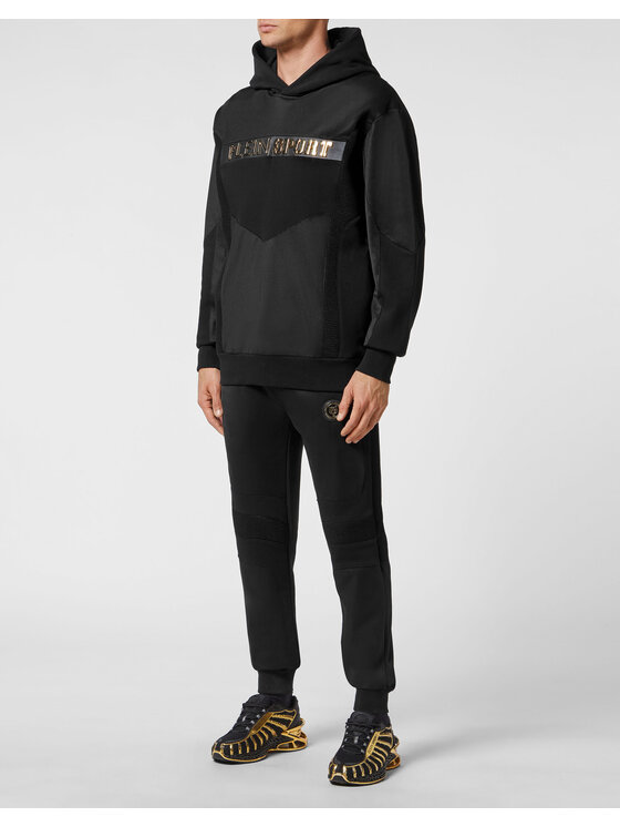 Plein Sport Plein Sport Felpa 1009 Nero Regular Fit