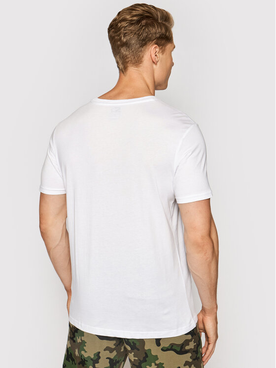 T-shirt SMG-009-BD Bianco Regular Fit