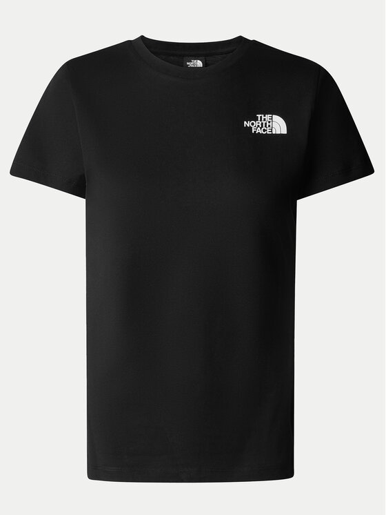 The North Face The North Face T-Shirt Redbox NF0A87NM Czarny Regular Fit