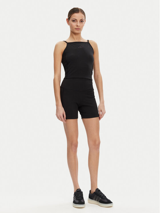 adidas Top ALL SZN Rib JJ1224 Čierna Slim Fit