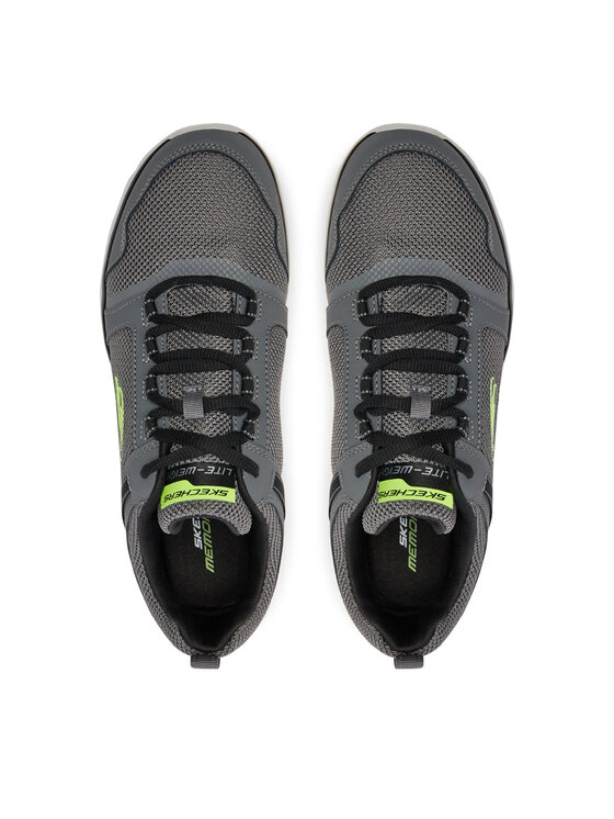 Skechers Skechers Αθλητικά Knockhill 232001/CCBK Γκρι