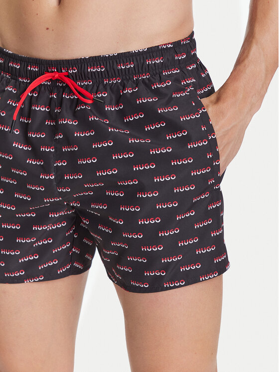 HUGO HUGO Szorty kąpielowe Dody 50545401 Czarny Regular Fit