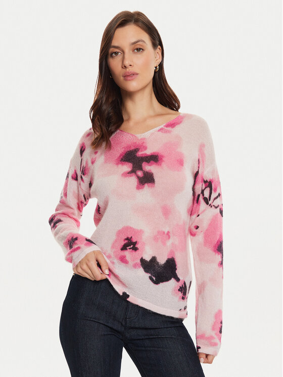 Tatuum Maglione Solo T2416.090B Rosa Regular Fit, taglia : M