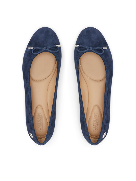 LAUREN RALPH LAUREN Lauren Ralph Lauren Balerinos 802943066003 Tamsiai mėlyna