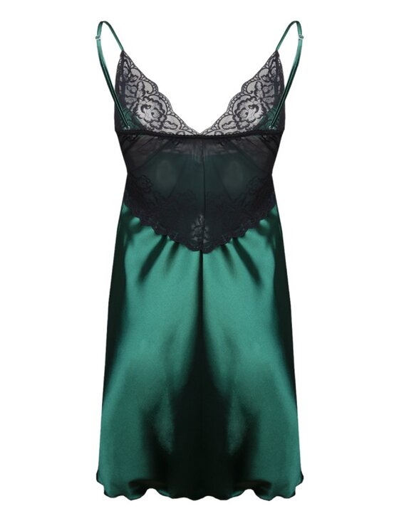 DKaren Lingerie DKaren Lingerie Halka Sophia Zielony Classic Fit