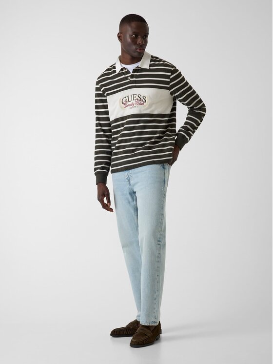 Guess Guess T-Shirt 183295 Zelená Classic Fit