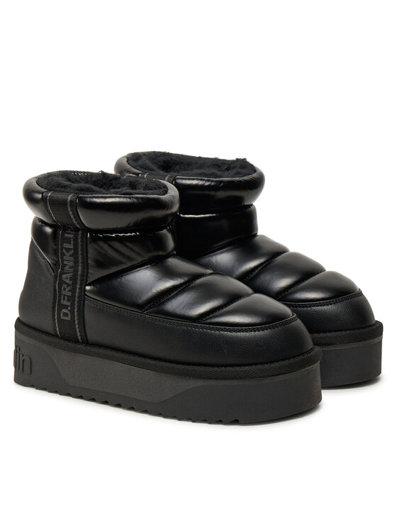 D.Franklin D.Franklin Schneeschuhe Nordic V.2 Low Bomb DFSH371011 Schwarz