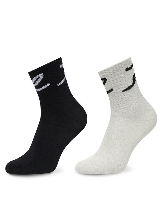 KARL LAGERFELD KARL LAGERFELD Dlouhé ponožky A4W47017 Černá
