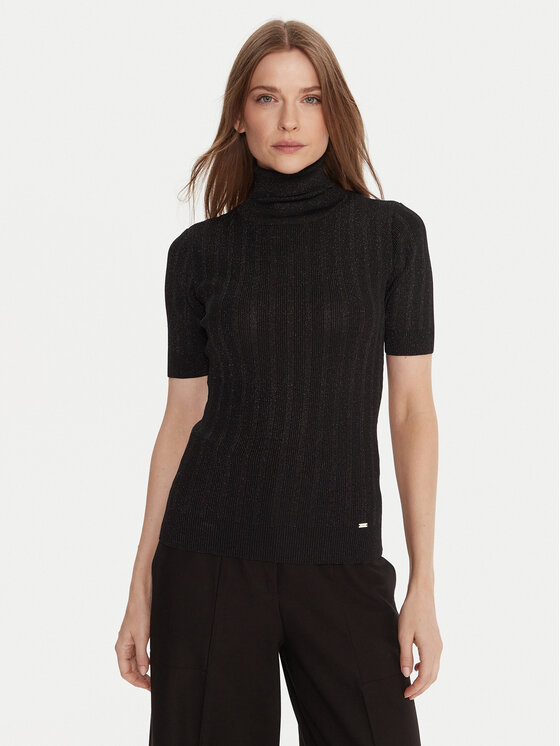Gaudi Gaudi Поло 521FD53033 Черен Slim Fit