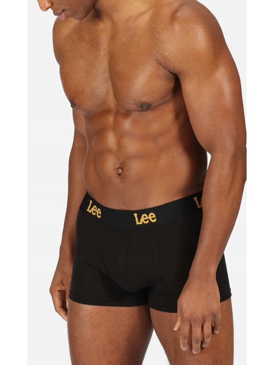 Lee Lee Bokserki Innes 5 Pack Trunks Czarny