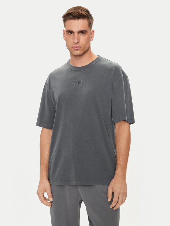 Reebok Tričko Identity Washed 100200155 Sivá Relaxed Fit
