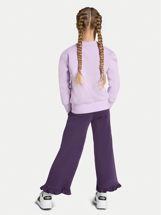 adidas adidas Jogginganzug Fleece JX0201 Violett Regular Fit