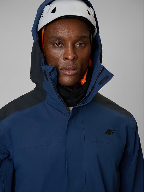 4F 4F Μπουφάν outdoor 4FRSS26TTJAM1269-31S Σκούρο μπλε Regular Fit