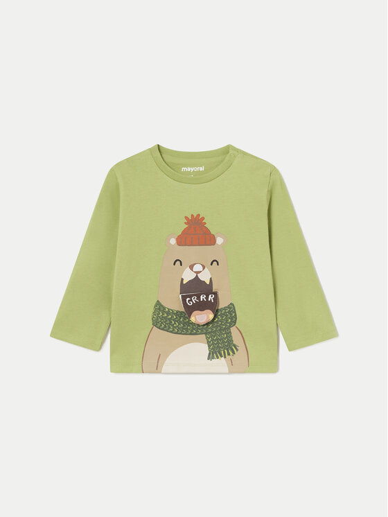 Mayoral Mayoral Блузка 2035 Зелений Regular Fit