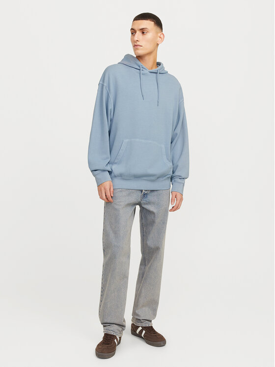 Jack & Jones Jack & Jones Bluza Charge 12268272 Błękitny Loose Fit