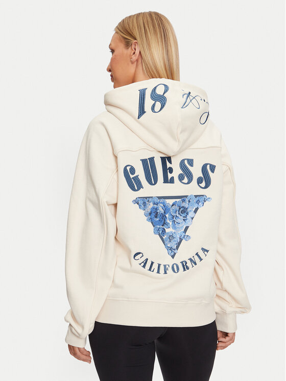 Guess Guess Jopa W4BQ05 KBY51 Écru Regular Fit