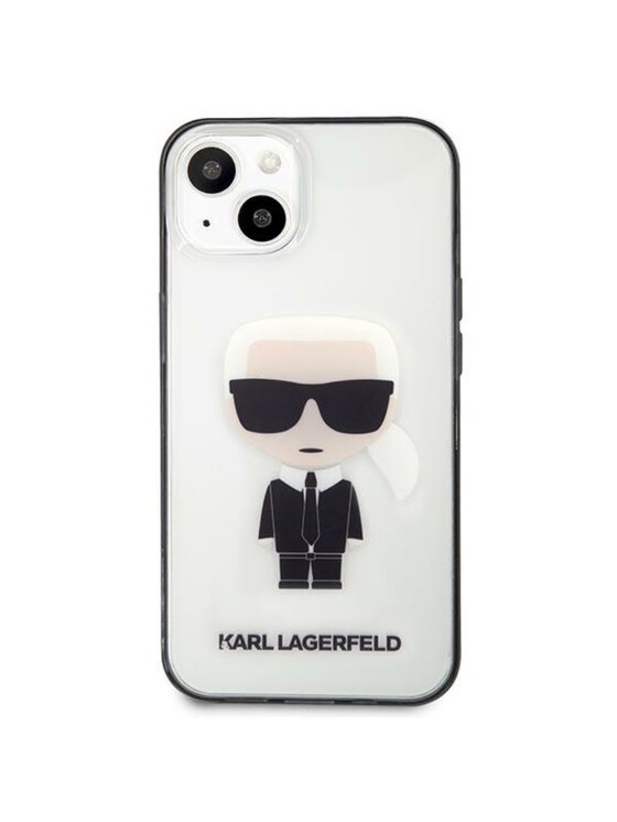 KARL LAGERFELD KARL LAGERFELD Etui na telefon Ikonik Karl Przezroczysty