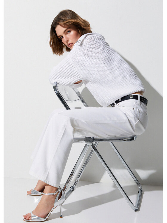 Liu Jo Liu Jo Jeans UA6321TM05711111 Bianco Regular Fit