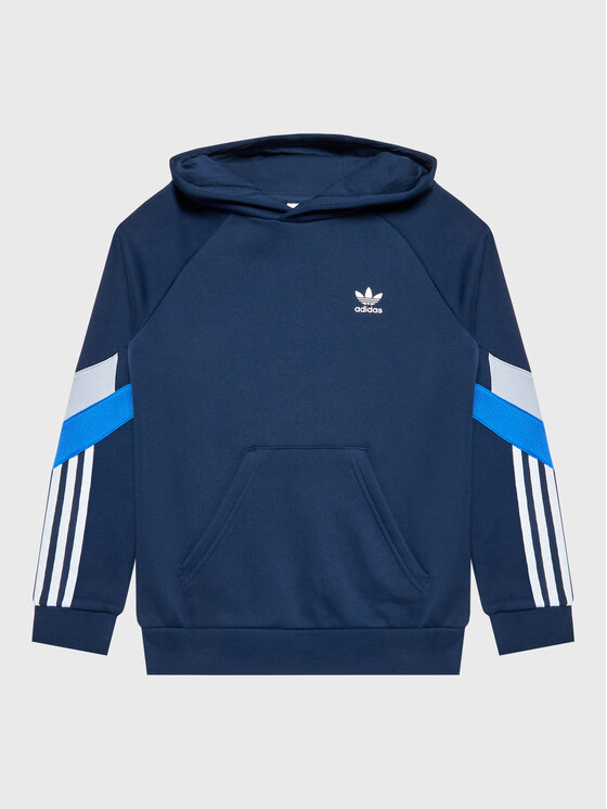 adidas Mikina HL6882 Tmavomodrá Regular Fit