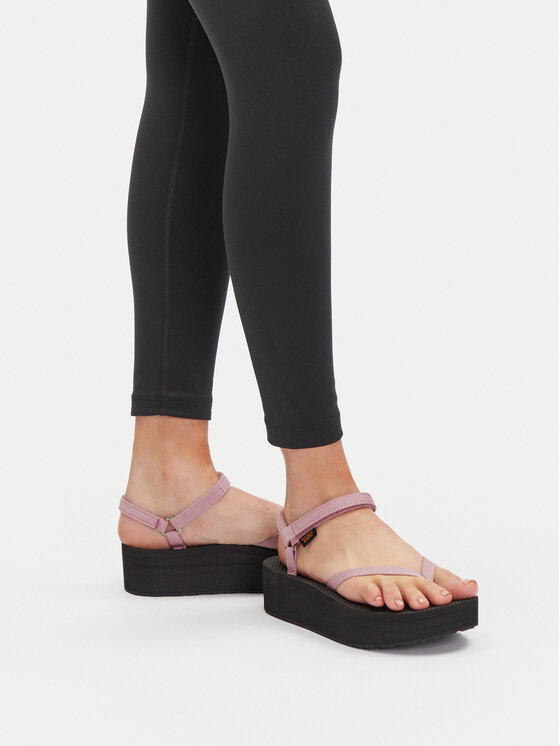 Teva Teva Sandali Flatform Slim 1164630 Roza