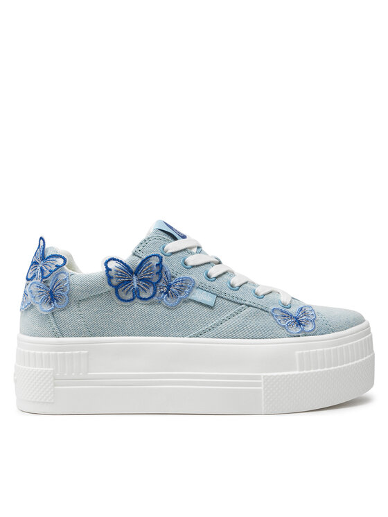 Sneakers Buffalo Paired Butterfly 1636138 Albastru celest