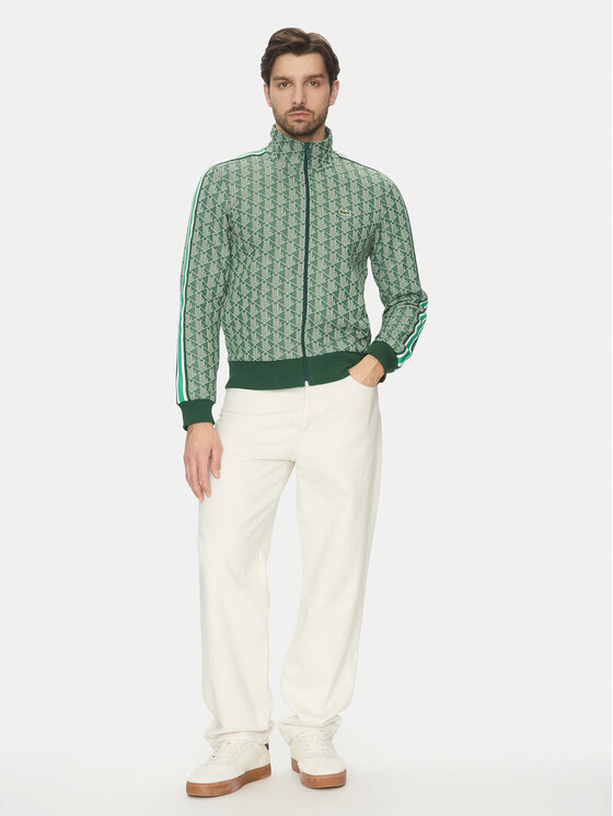 Lacoste Lacoste Μπλούζα SH1368 Πράσινο Regular Fit