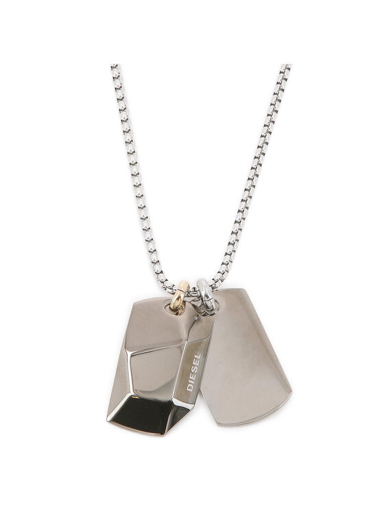Diesel Diesel Collana DX1143040 Argento