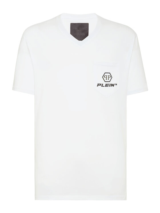 PHILIPP PLEIN PHILIPP PLEIN T-Shirt 7479 Biały Regular Fit