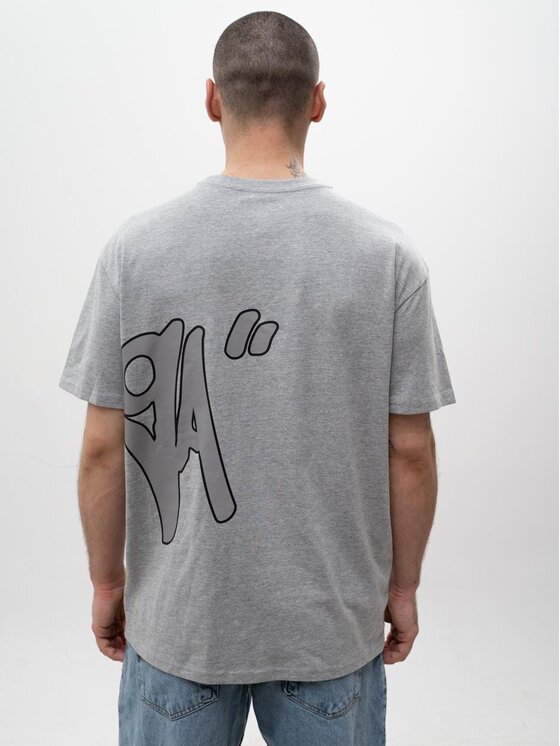 Jigga Wear Jigga Wear T-Shirt 128906 Szary Oversize