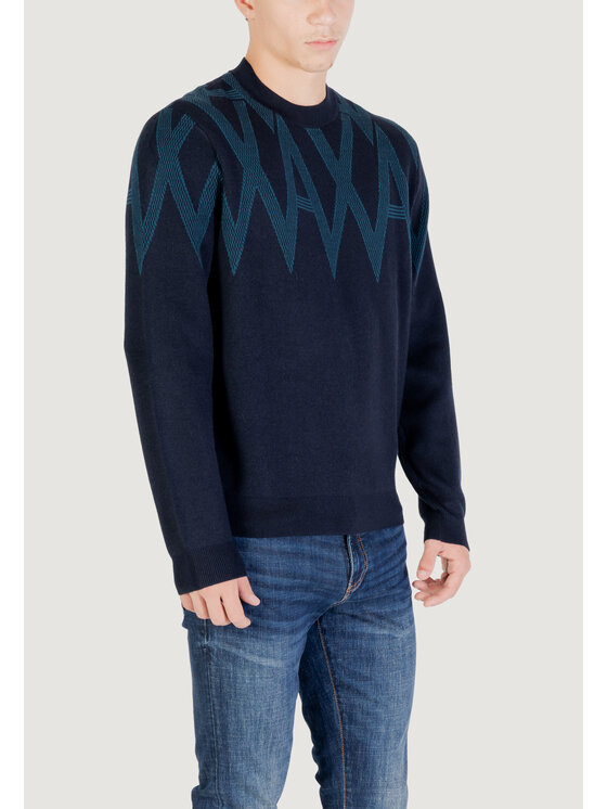 Armani Exchange Armani Exchange Maglione PULLOVER Verde Over Fit